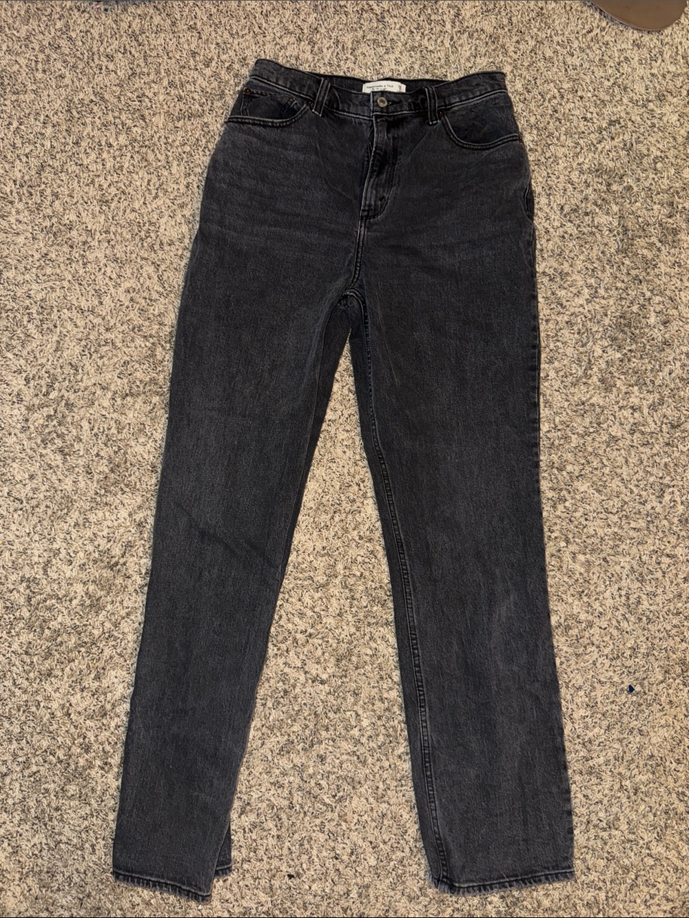 Abercrombie 90s Straight Ultra High Rise